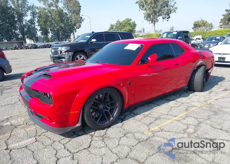 2019 Dodge Challenger Srt Hellcat Redeye from USA, damaged, VIN 2C3CDZL98KH581363